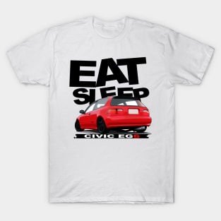 Civic Eat Sleep EG6 T-Shirt